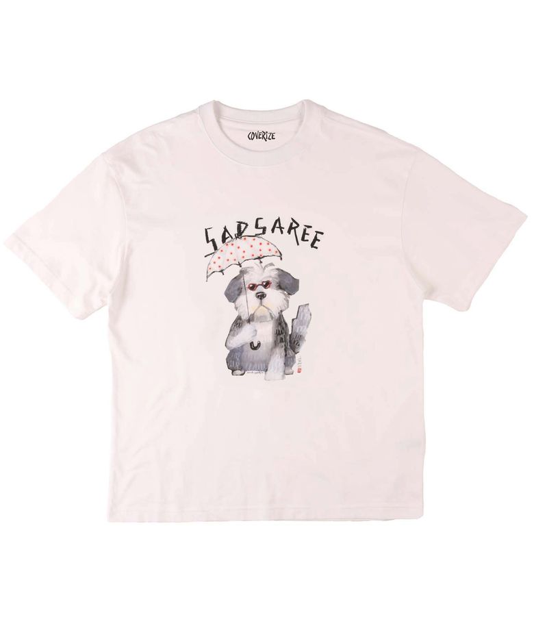 UMBRELLA  SAPSAREE TEE (WHITE)