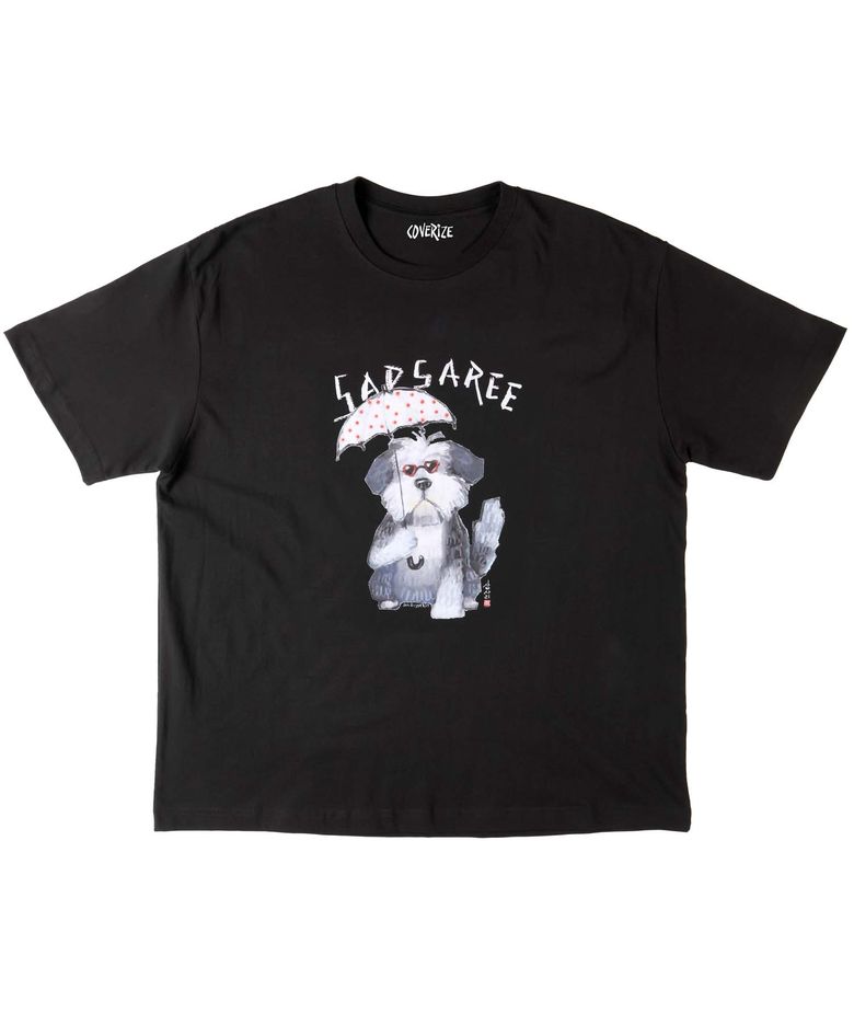 UMBRELLA  SAPSAREE TEE (BLACK)
