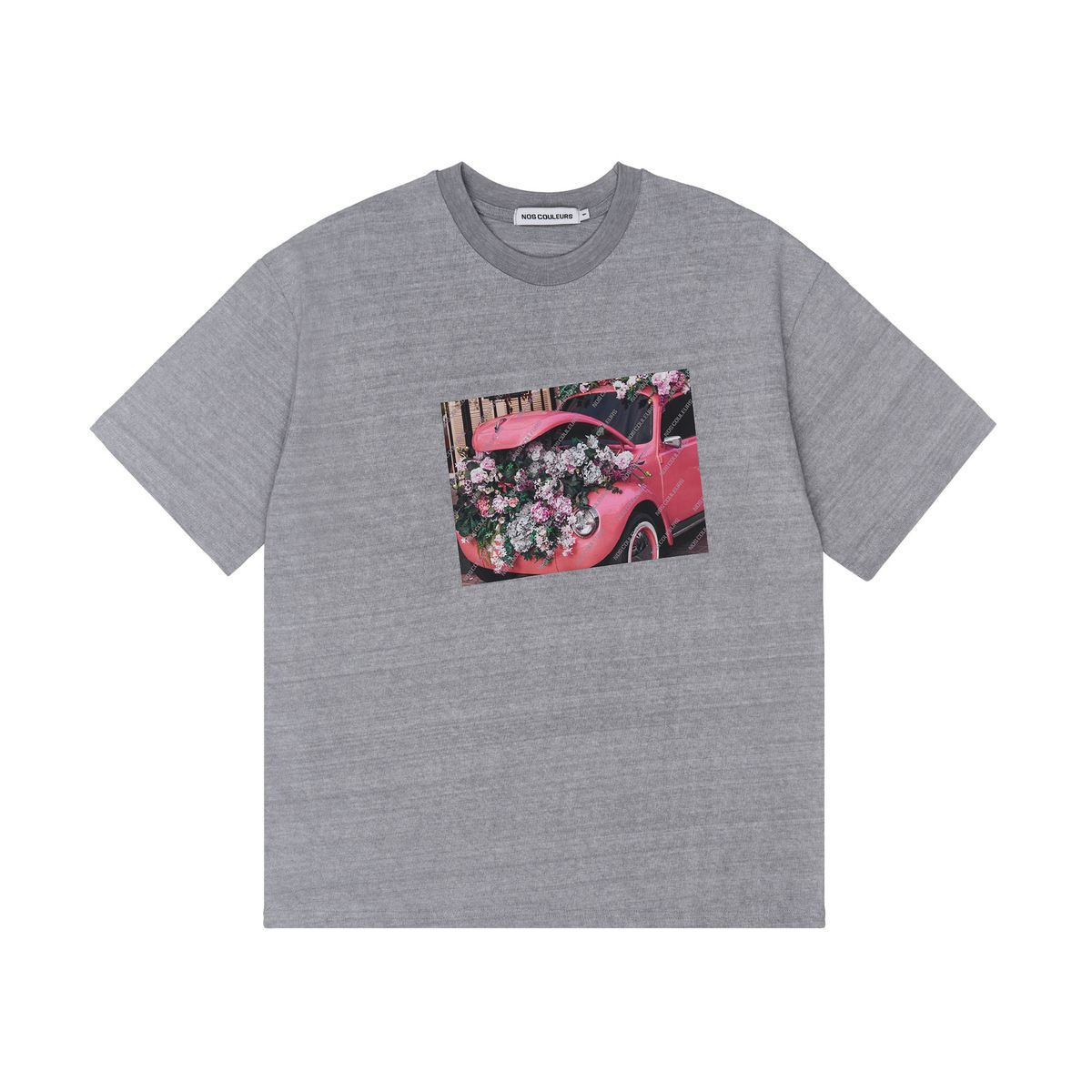 노쿨러스(NOSCOULEURS) WATERMARK T-SHIRT GREY