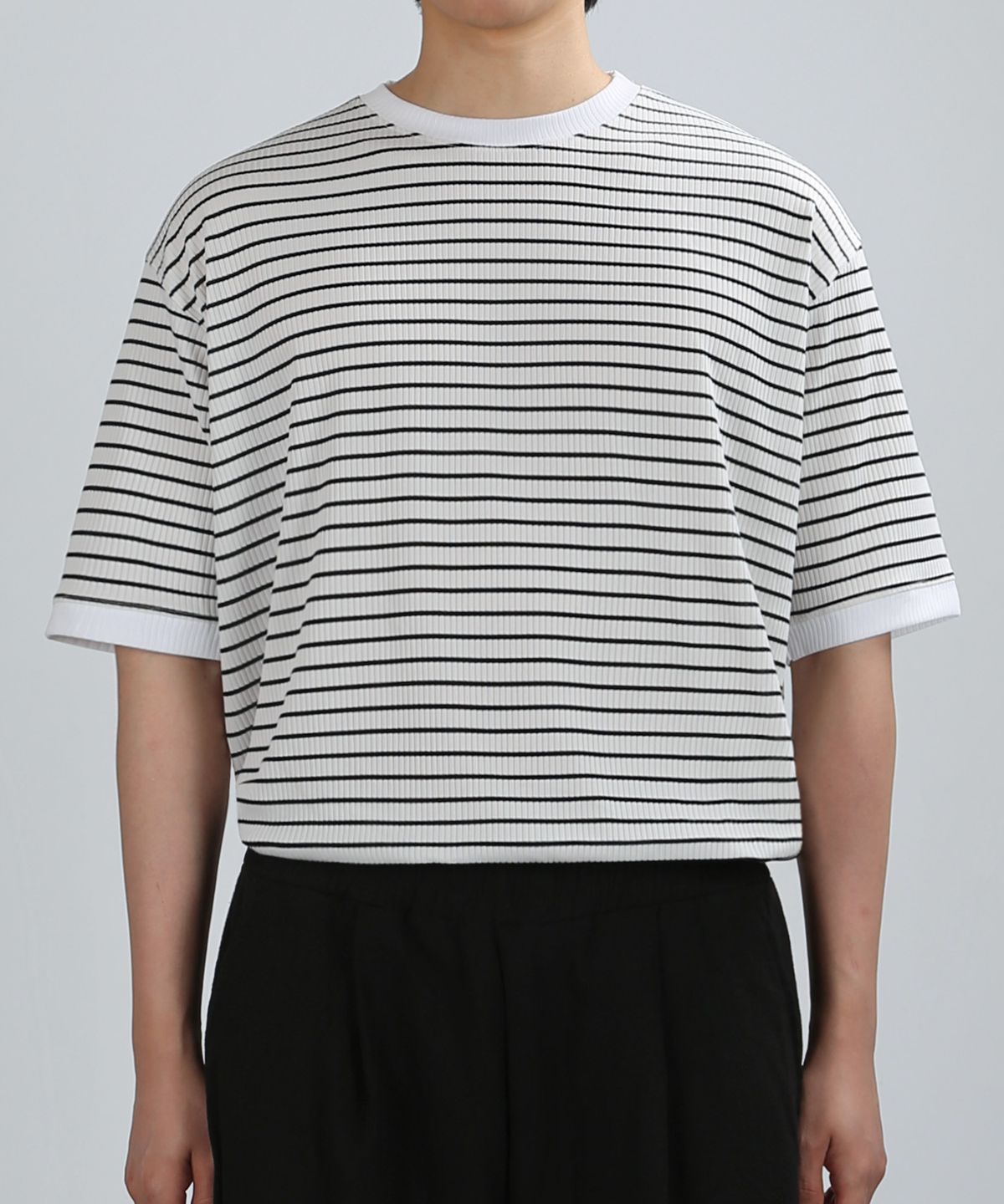 베리베인(VERYVAIN) STR BREATHABLE SUMMER KNIT (WHITE)