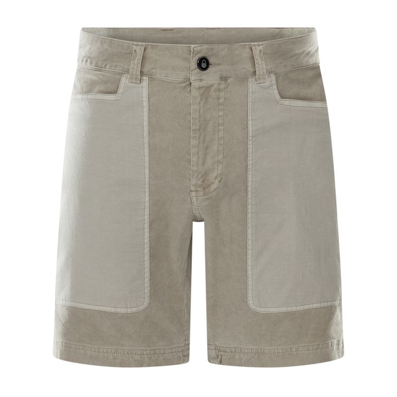 BLOCKED CORDUROY SHORTS(118)