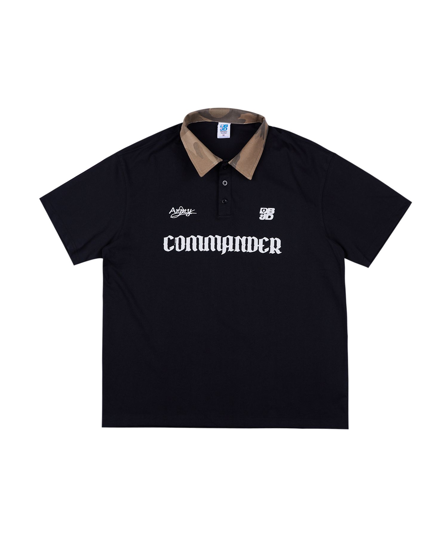 MUSINSA公式 | DOUBLE JD コマンダーミリタリー半袖カラーTシャツ 