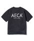 AECA SIGNATURE TEE-CHARCOAL