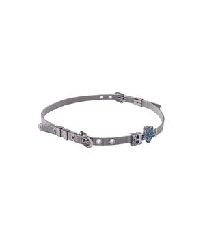 H 글리터 초커목걸이