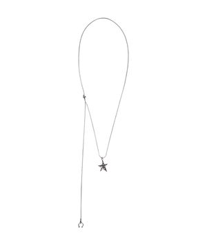 락스타 피어싱 롱 드롭 목걸이