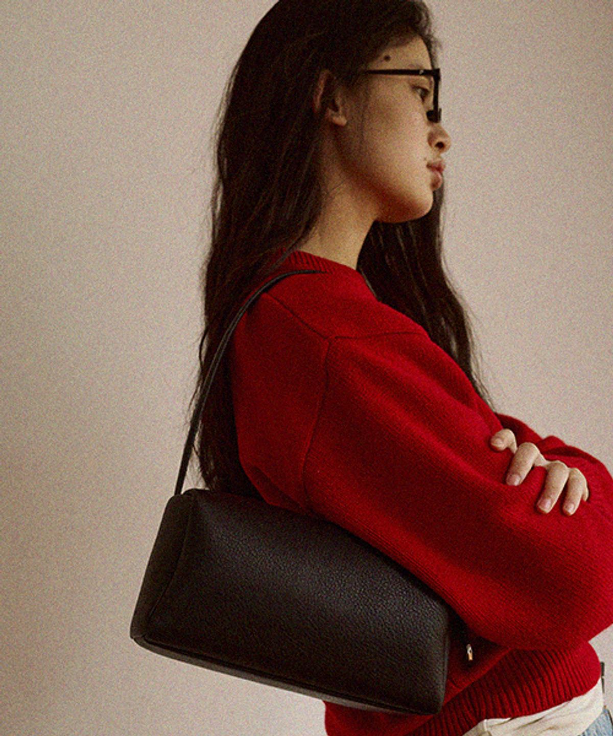 드메이커(DEMAKER) Woody mini bag-black