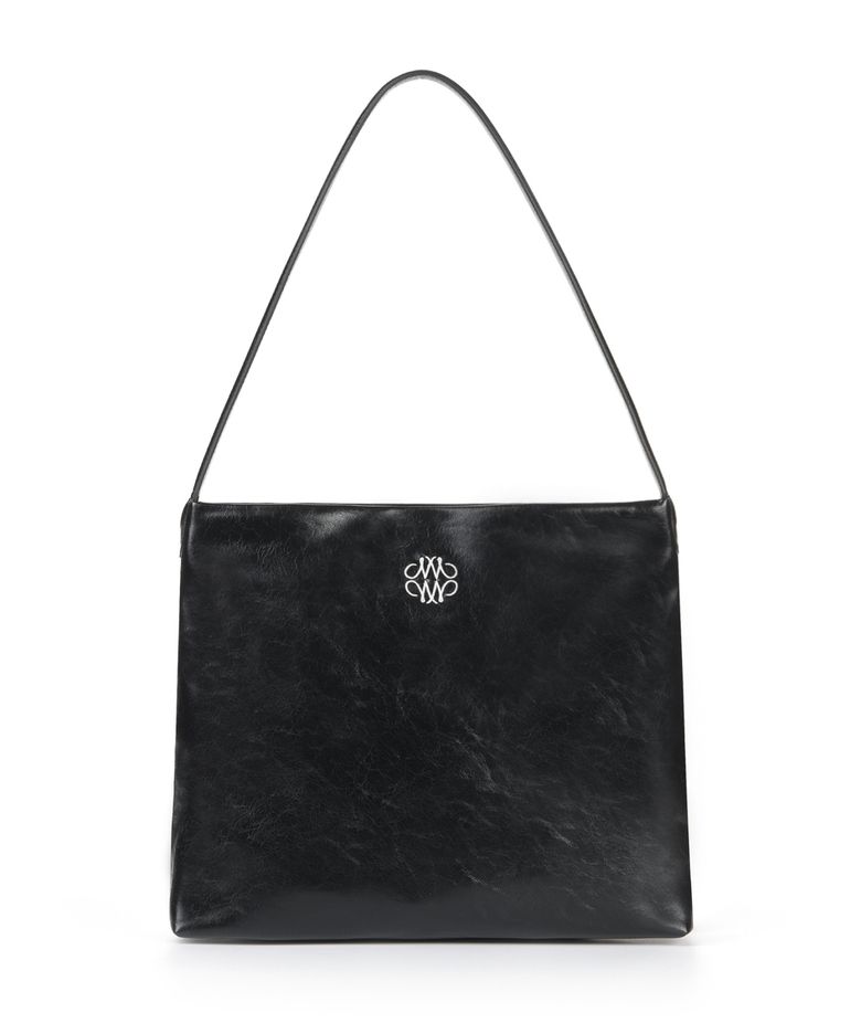 ESSENTIAL LEATHER SQUARE BAG_BLACK