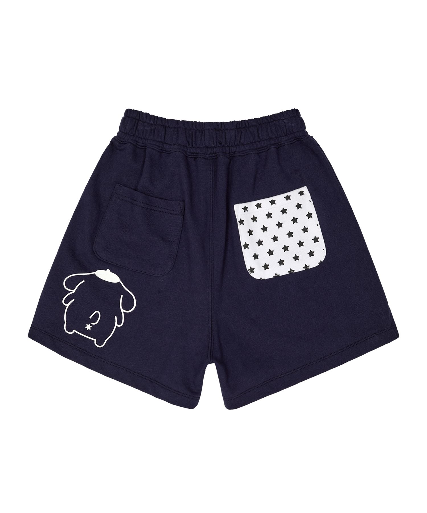 Wai Kei☆POMPOMPURIN Banding Short Pants MUSINSA | WAI KEI Pompompurin banding shorts navy