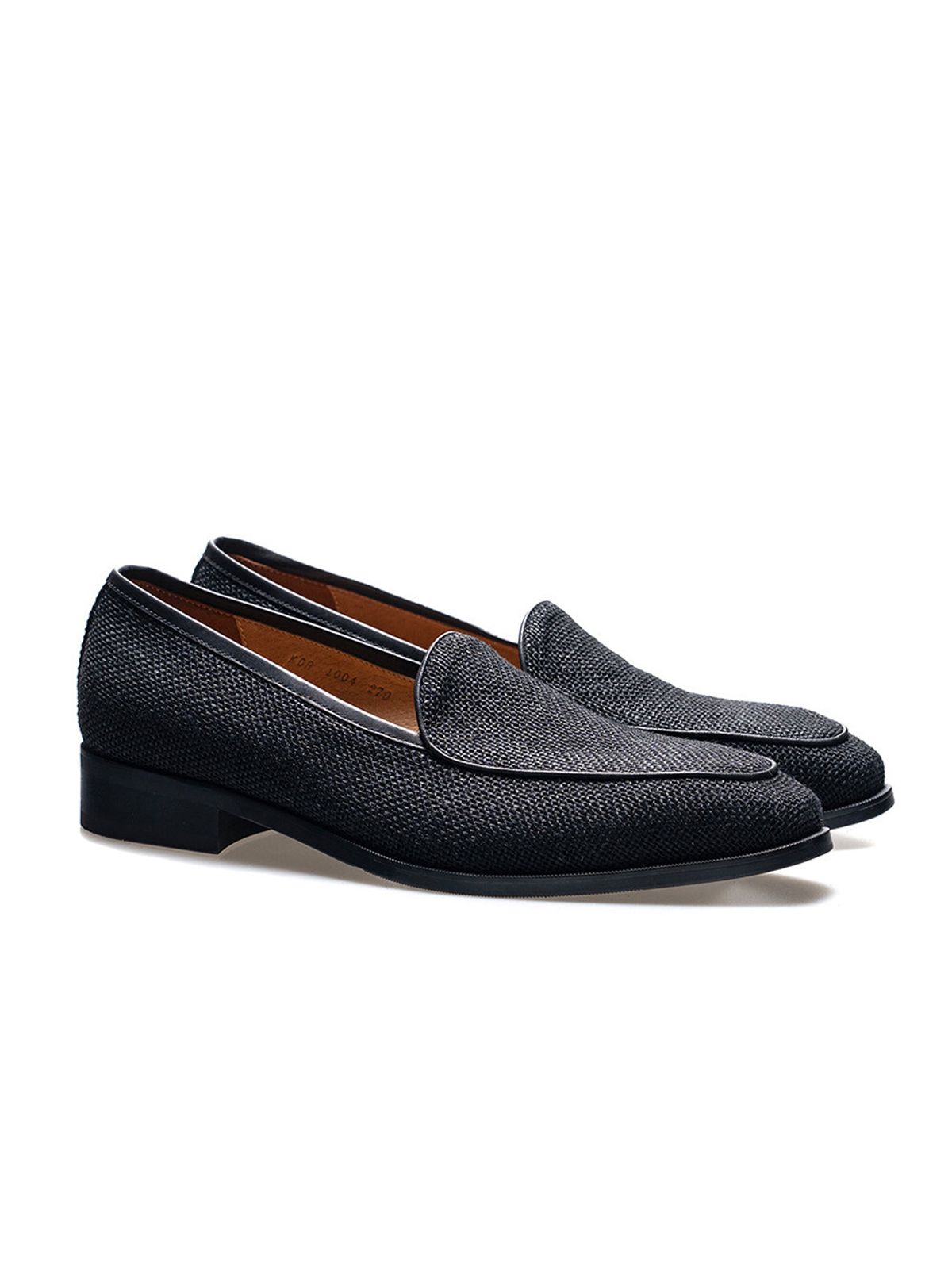 올클래식(ALLCLASSIC) ALC1004 어도어 로퍼_black linen