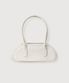 (woman) 오브 레더 바게트 백_Ivory