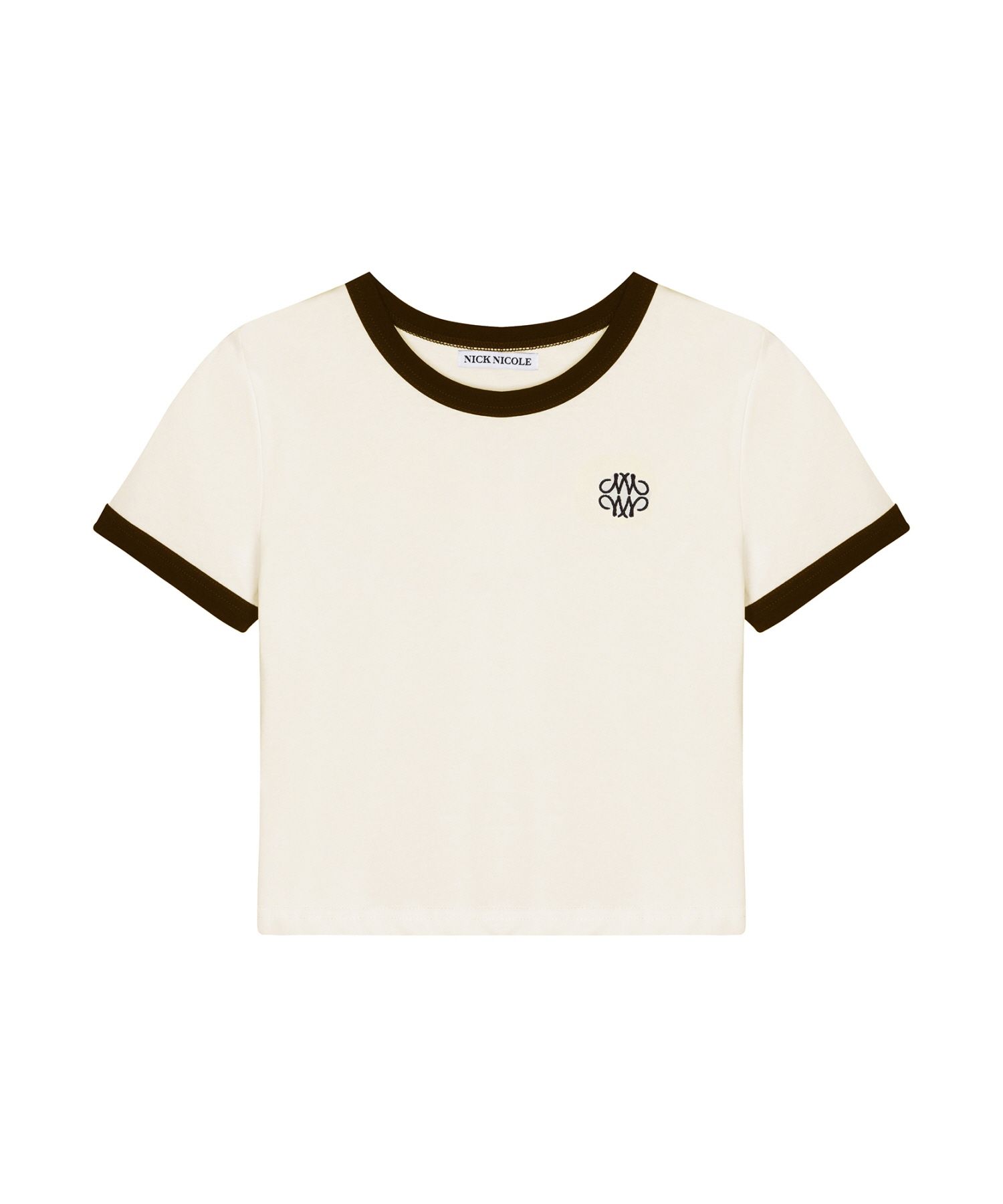 MUSINSA公式 | NICK&NICOLE NICOLE COLOURWAY RINGER CROP