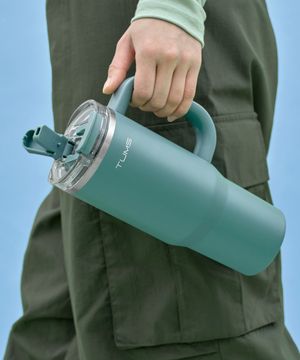 플립 스트로우 대용량 텀블러 900ml