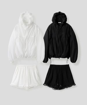 (woman) 피코 썸머 프릴 바람막이 셋업_2Color