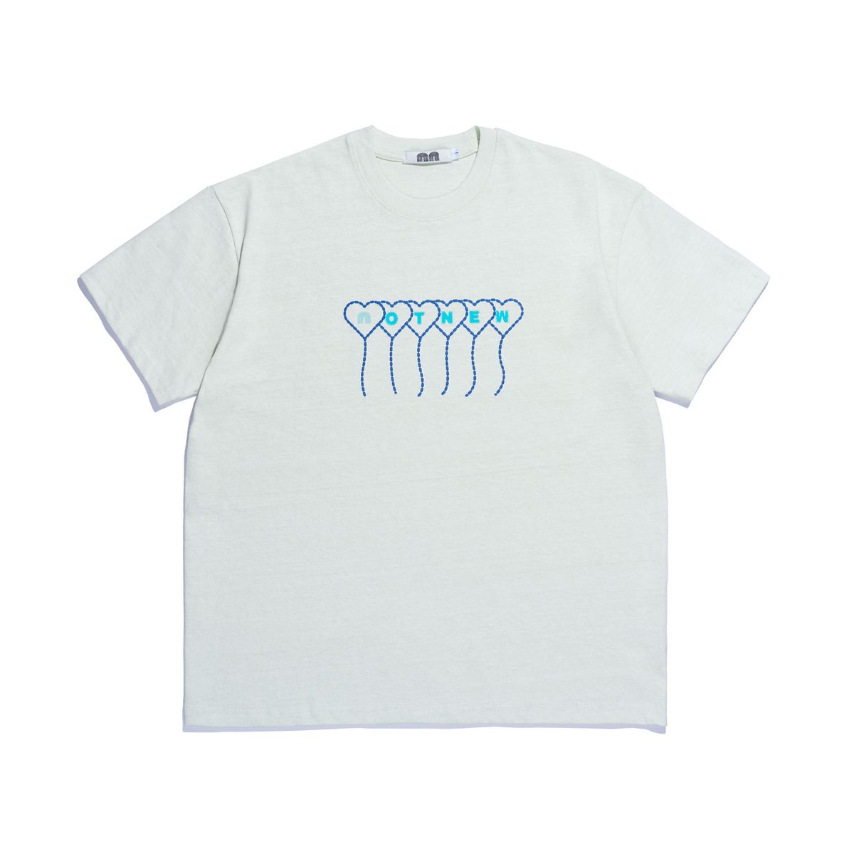 낫뉴(NOT NEW) Heart Balloon T-Shirt Pistachio