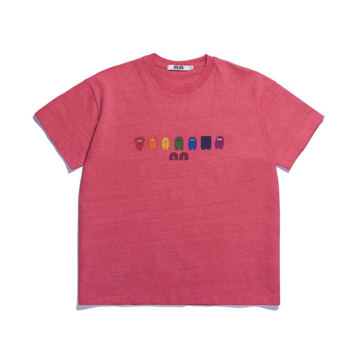 낫뉴(NOT NEW) Rainbow Friends T-Shirt Deep Pink