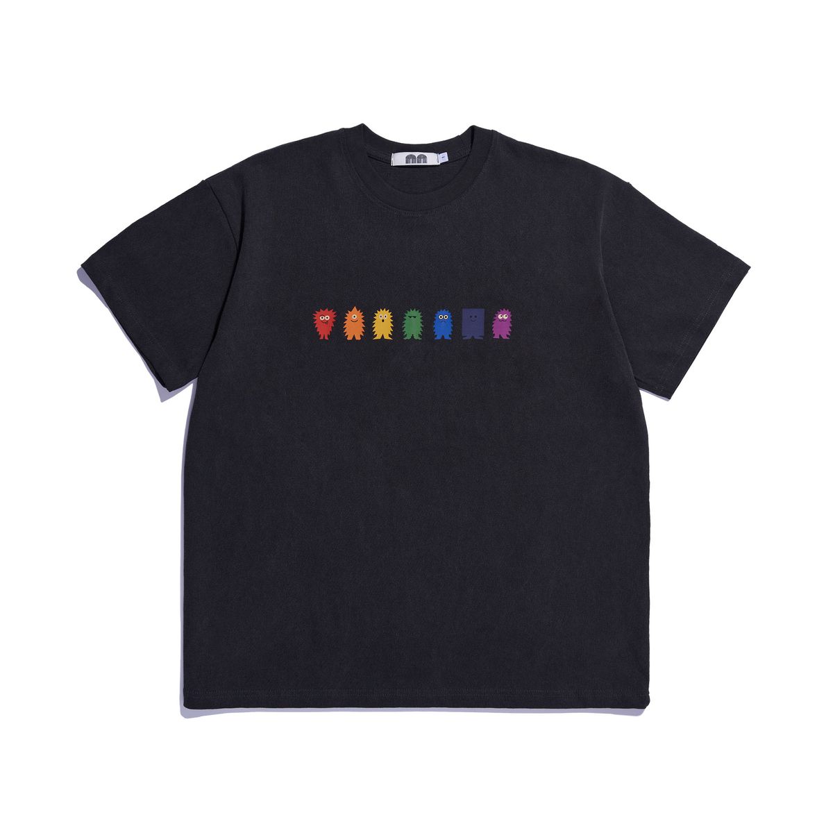 낫뉴(NOT NEW) Rainbow Friends T-Shirt Black