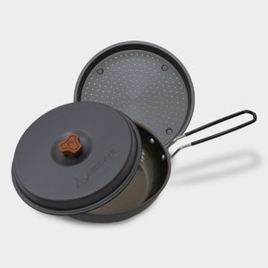 캠핑 프라이팬 찜기 세트