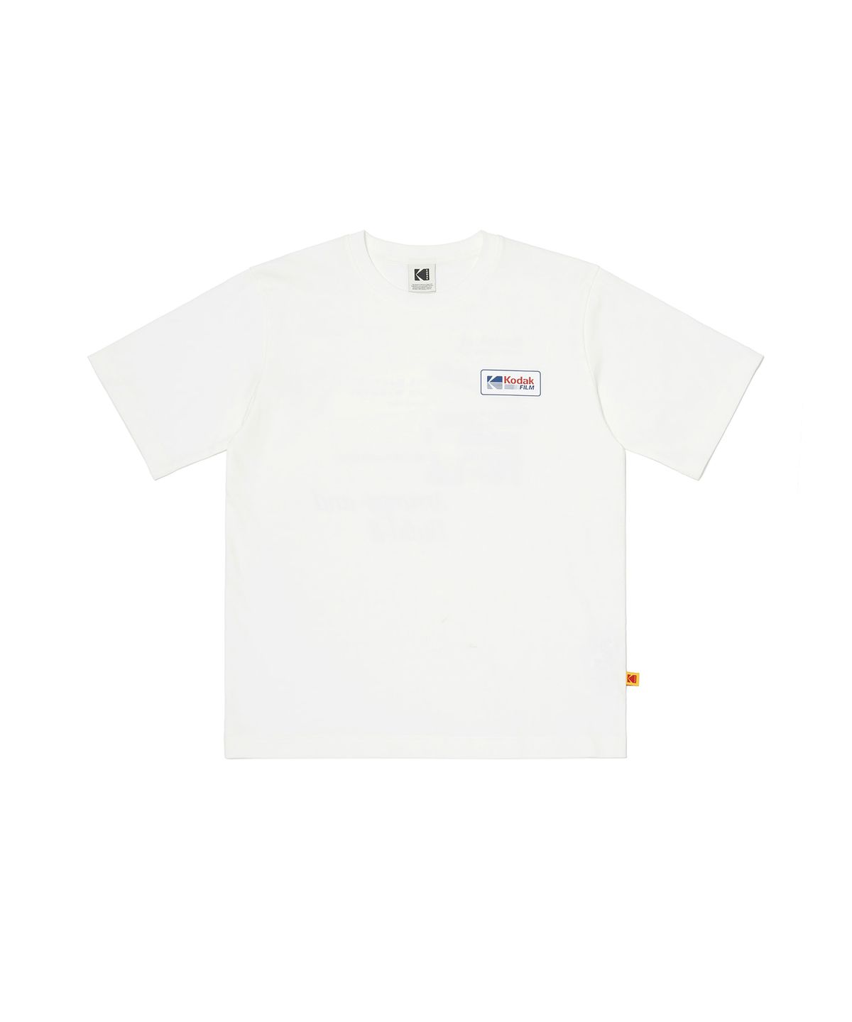 코닥(KODAK) 에센셜 그래픽 반팔 티셔츠 WHITE