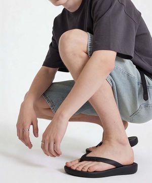 아치온 플립플랍 리커버리 쪼리 (3cm) 블랙