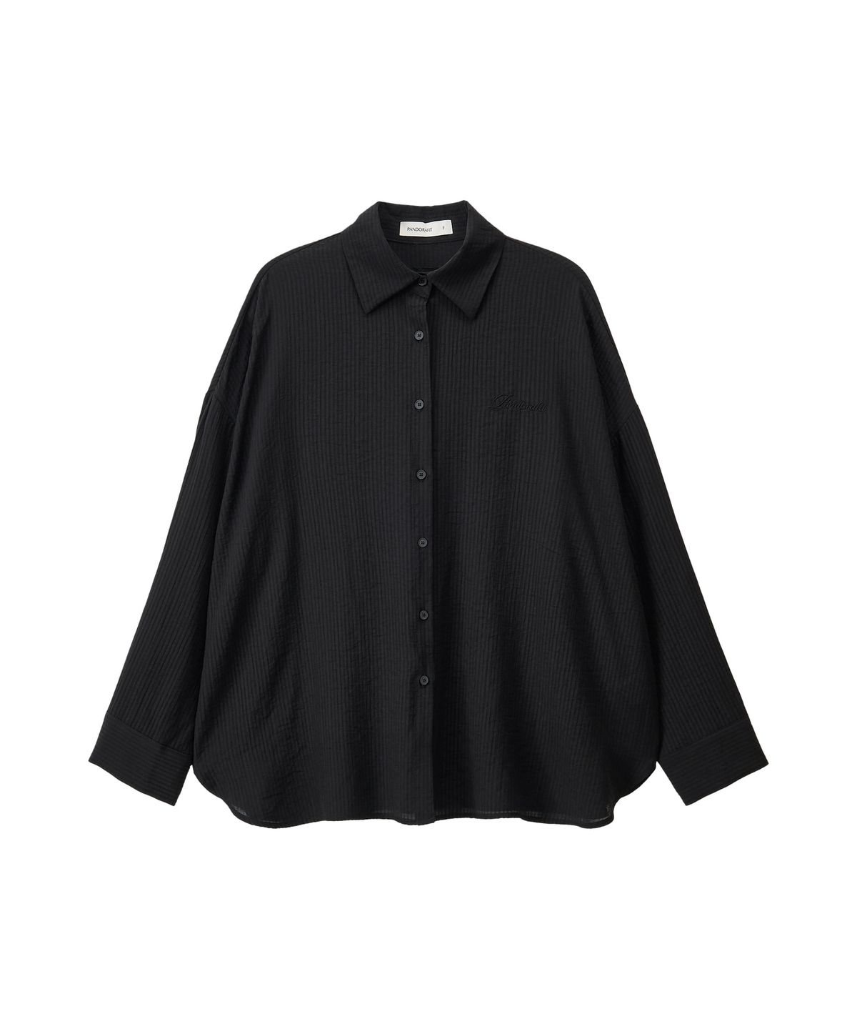 판도라핏(PANDORAFIT) Summer Sheer Shirt (black)
