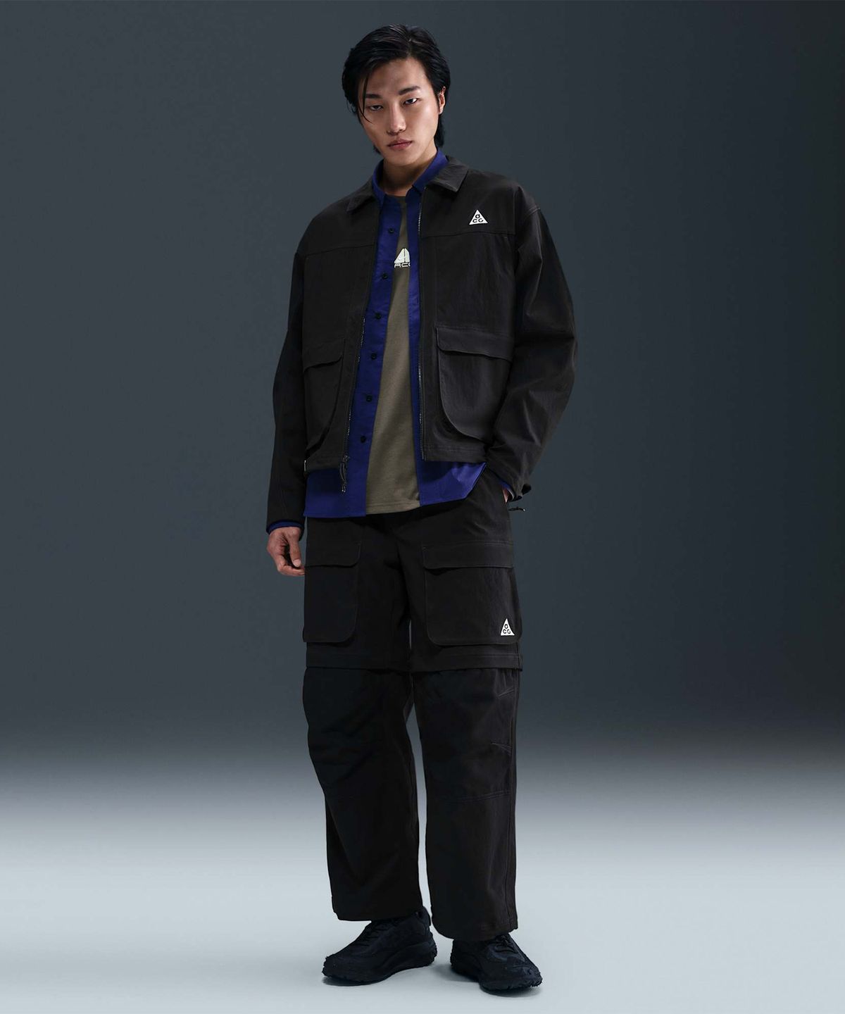 나이키(NIKE) ACG 스미스 서밋 지퍼 카고 팬츠 M - 블랙:앤트러사이트:서밋 화이트 / HV0592-010