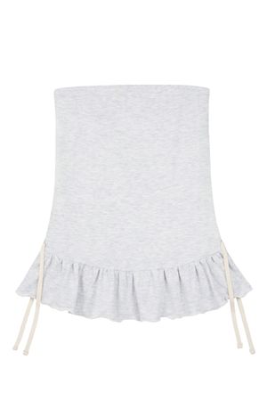 2 Way  러플 탑 [그레이]