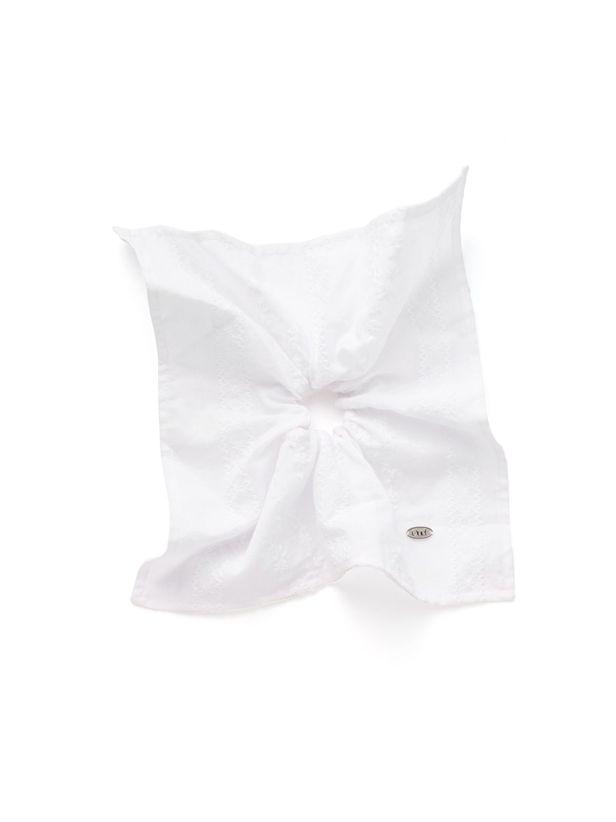 오앨(OUEL) SQUARE SCRUNCH_WHITE