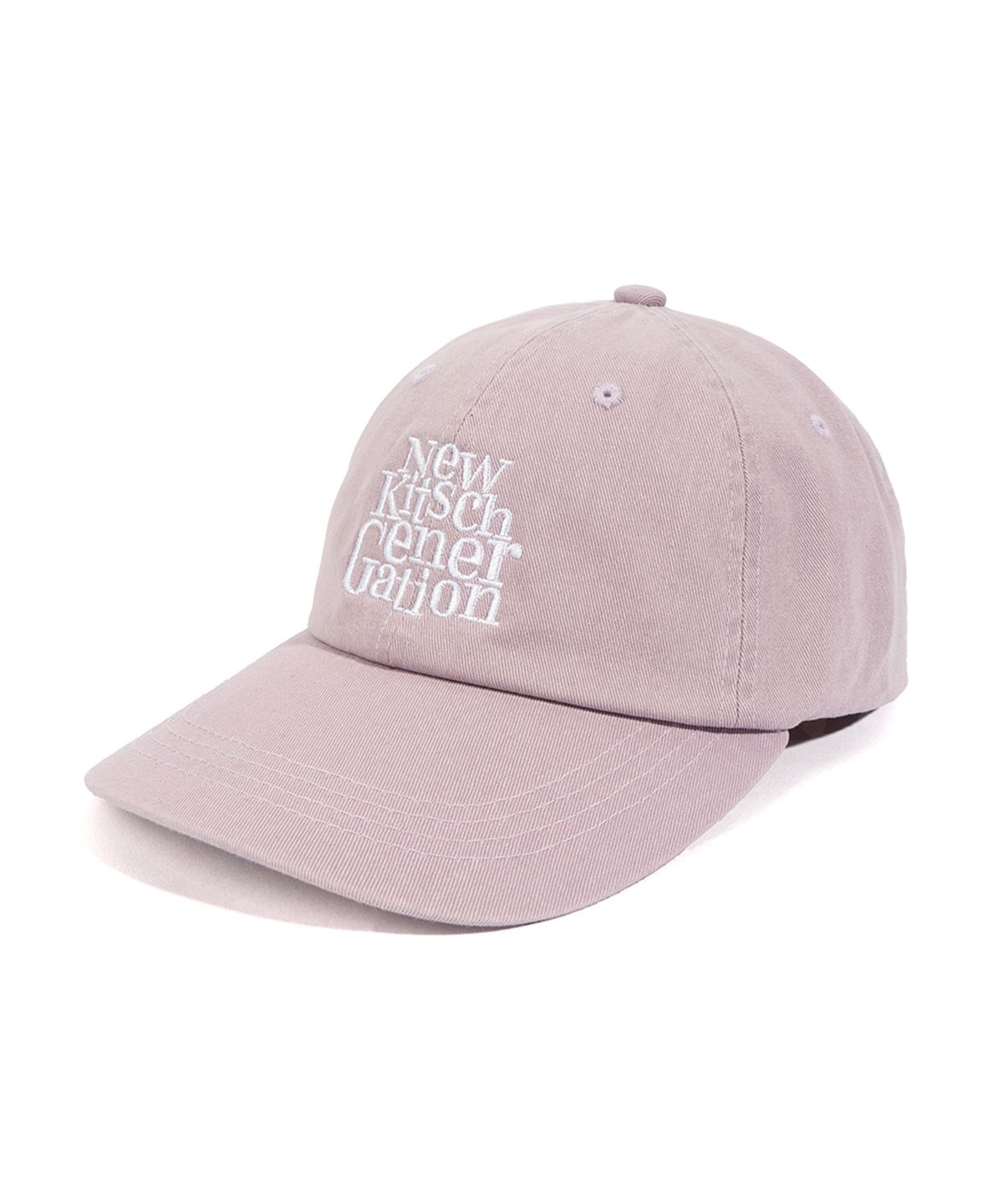 뉴키치(NEWKITSCH) NKG CLASSIC LOGO CAP (LIGHT PINK)