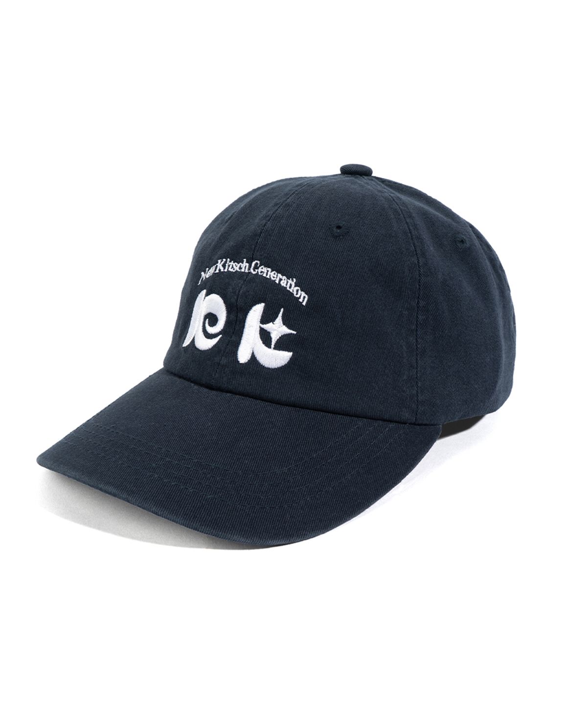 뉴키치(NEWKITSCH) MIGNON LOGO CAP (NAVY)