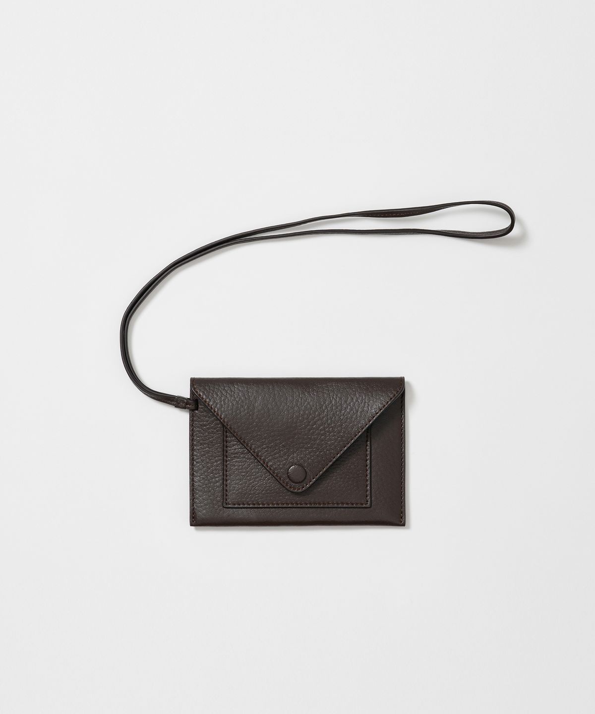 앤드로스(ANDROS) Mocha Passport Case (Dark Brown)