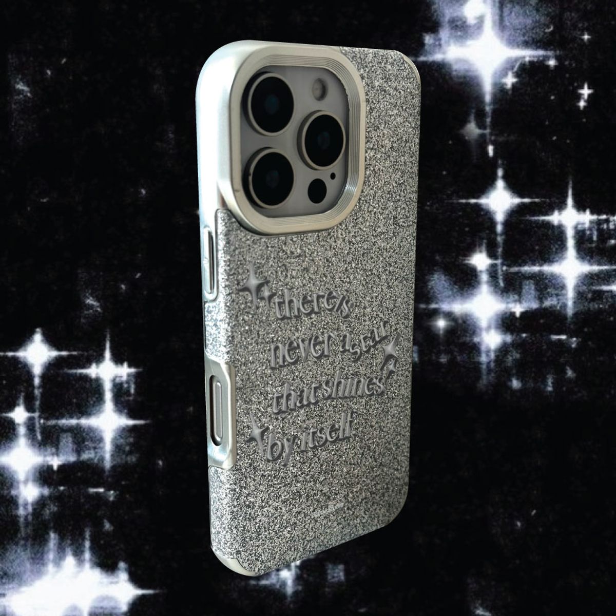 블레임 스튜디오(BLAMESTUDIO) Glitter Metallic Silver Case