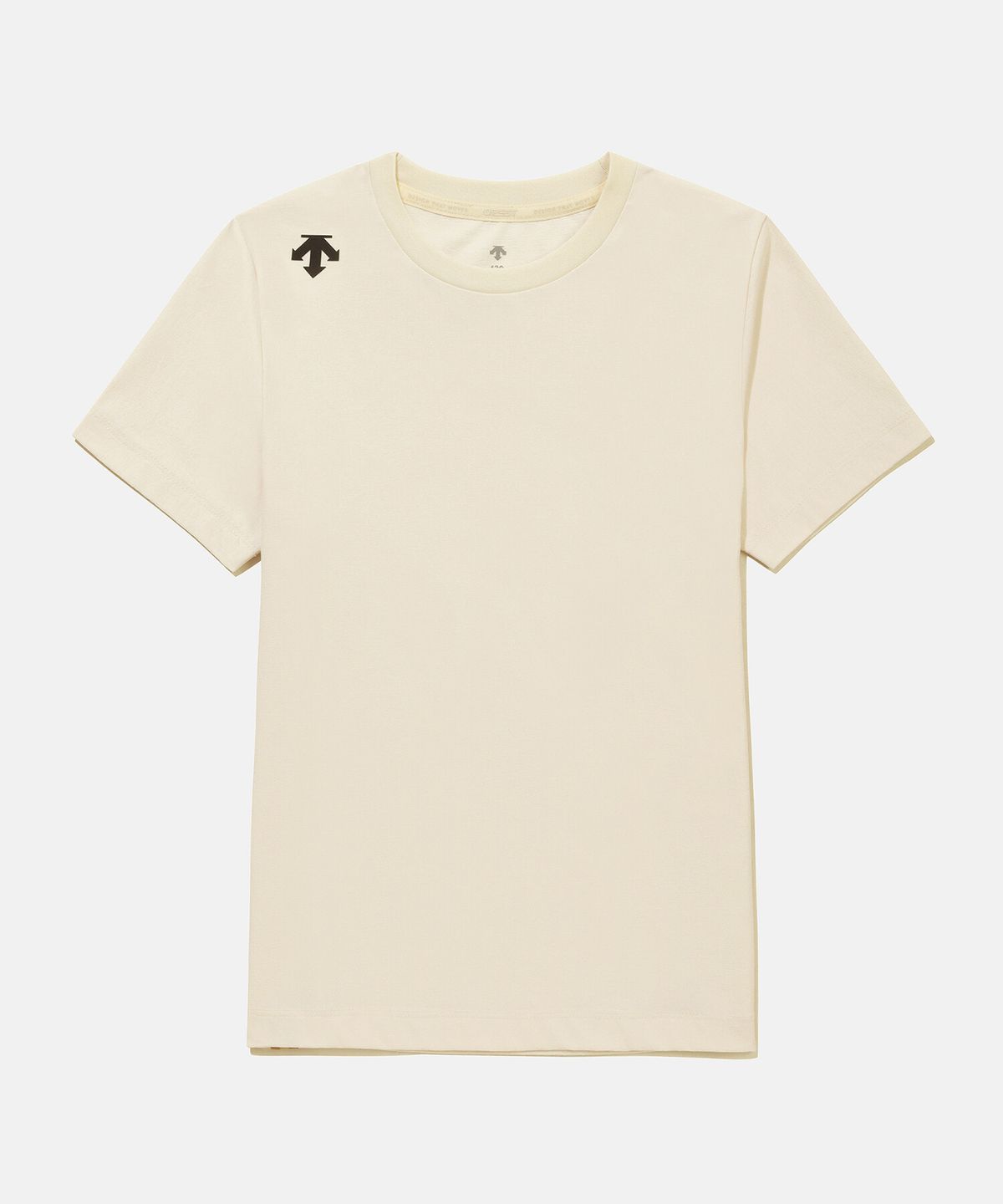데상트(DESCENTE) 영애슬릿 터프 반팔 티셔츠 아이보리(SQ32JUTS71)