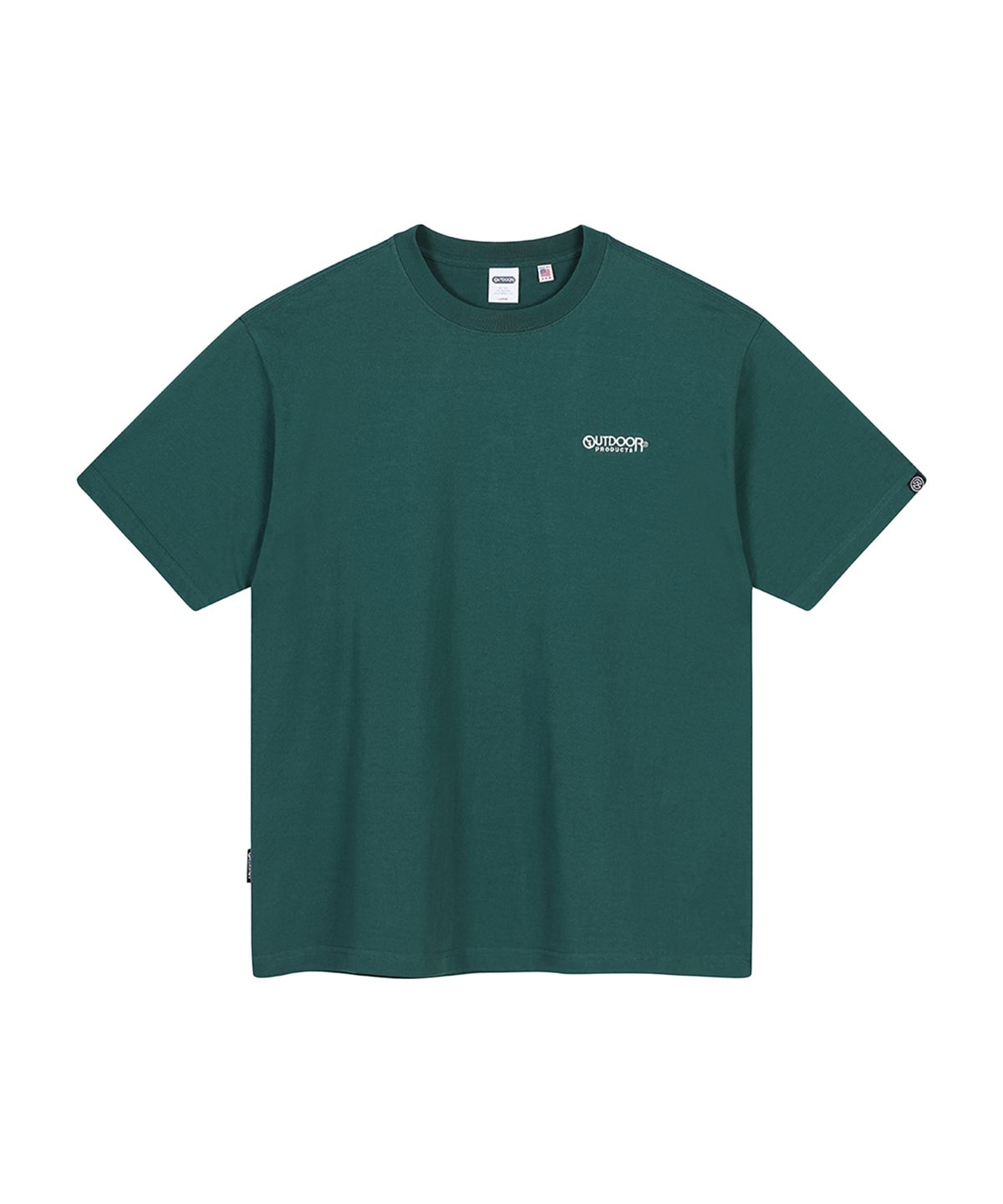 아웃도어 프로덕츠(OUTDOOR PRODUCTS) GRADATION LOGO T-SHIRTS (GREEN)