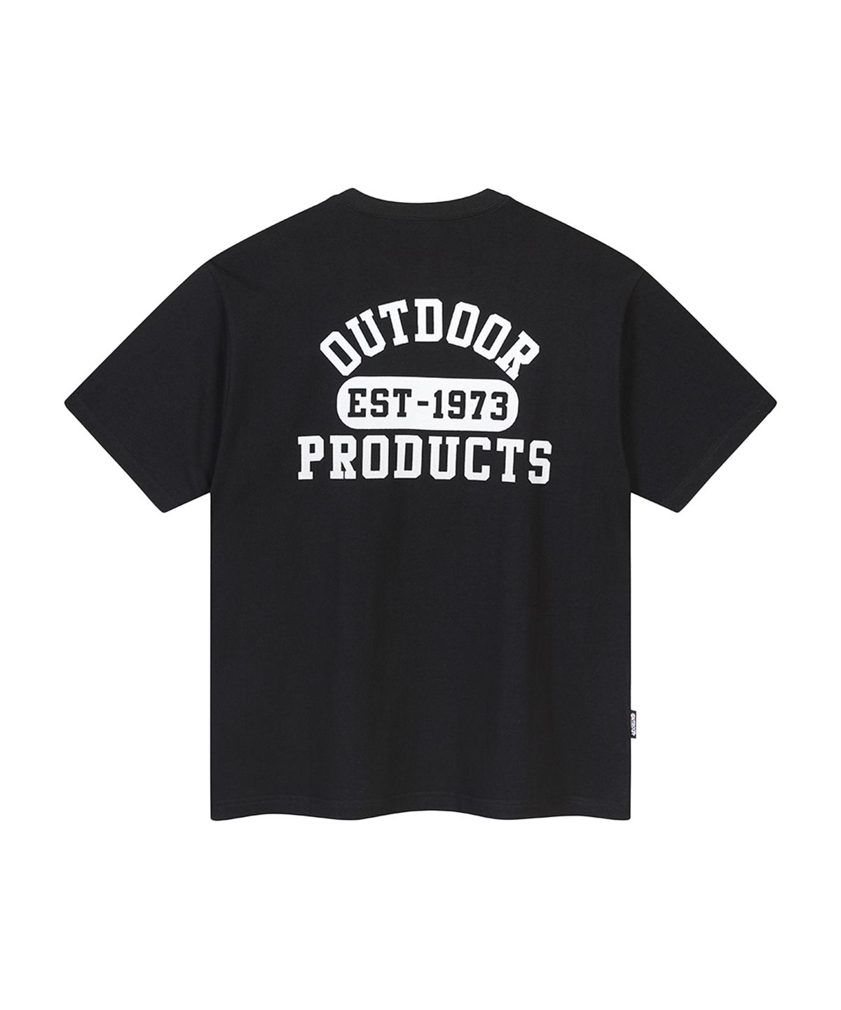 아웃도어 프로덕츠(OUTDOOR PRODUCTS) GRADATION LOGO T-SHIRTS (BLACK)