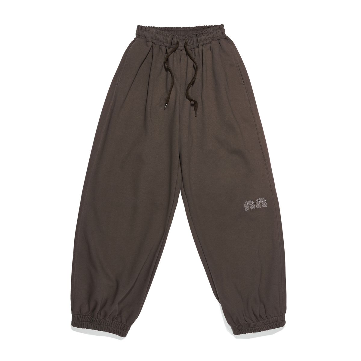 낫뉴(NOT NEW) Basic nn Jogger Sweat Pants Brown