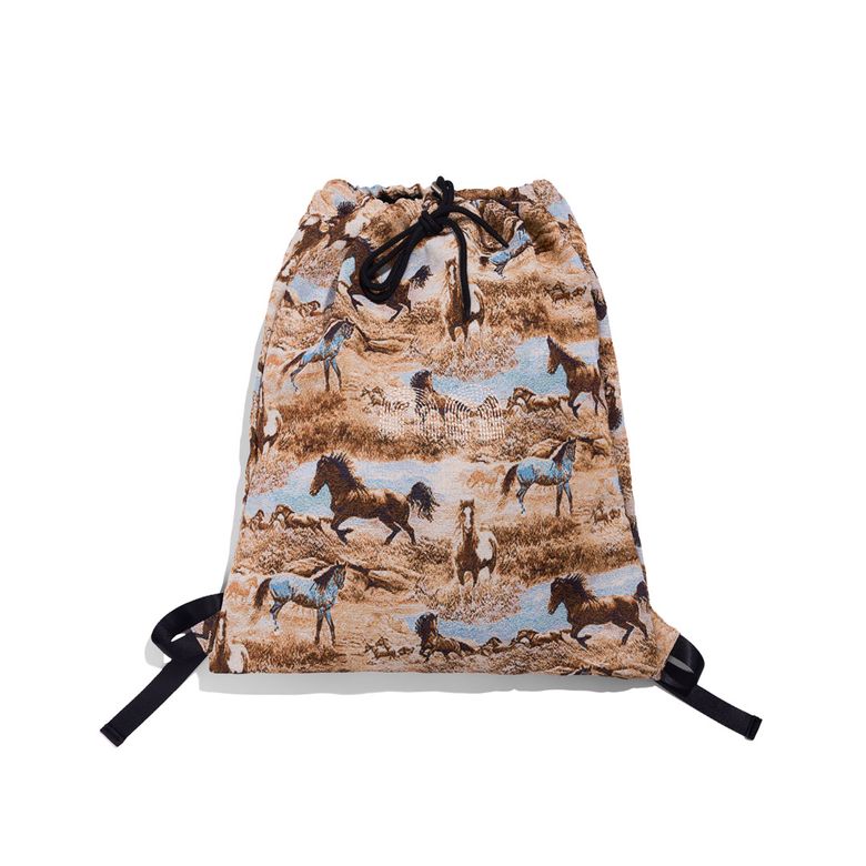 Pattern Duffle Bag Horse