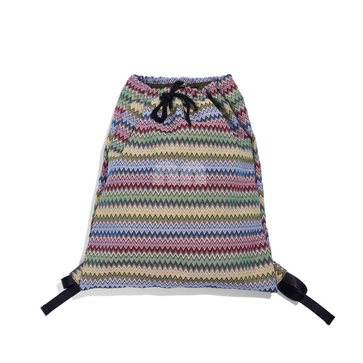 낫뉴(NOT NEW) Pattern Duffle Bag Zigzag
