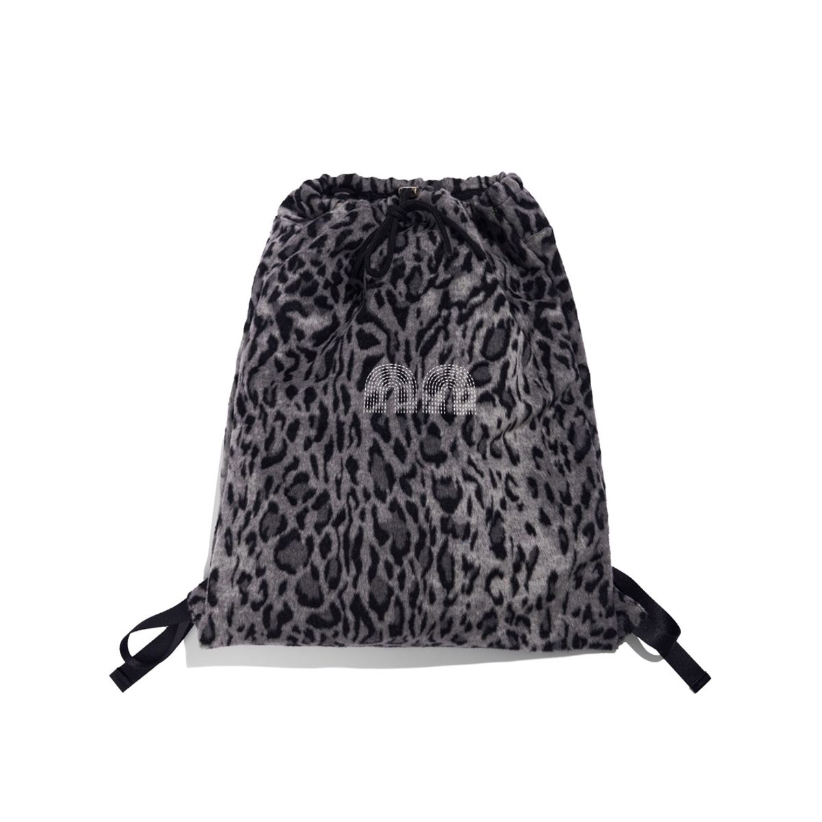낫뉴(NOT NEW) Pattern Duffle Bag Black