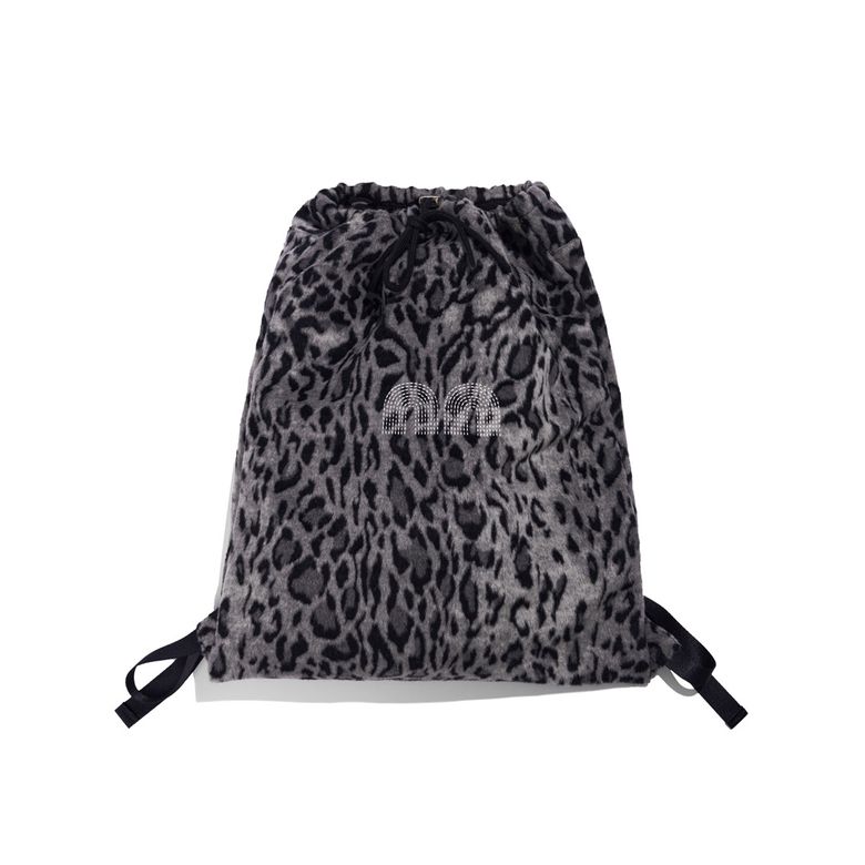 Pattern Duffle Bag Black