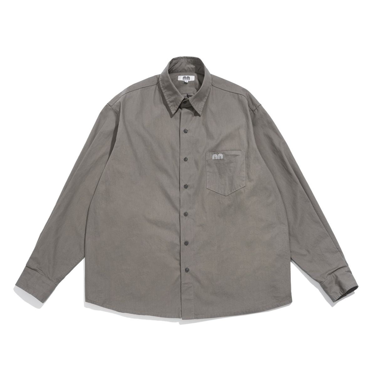 낫뉴(NOT NEW) Basic nn Shirts Cement