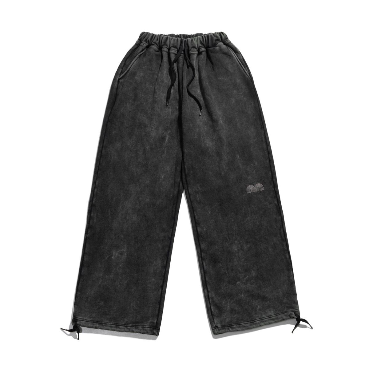 낫뉴(NOT NEW) Basic nn Sweatpants Washed Black