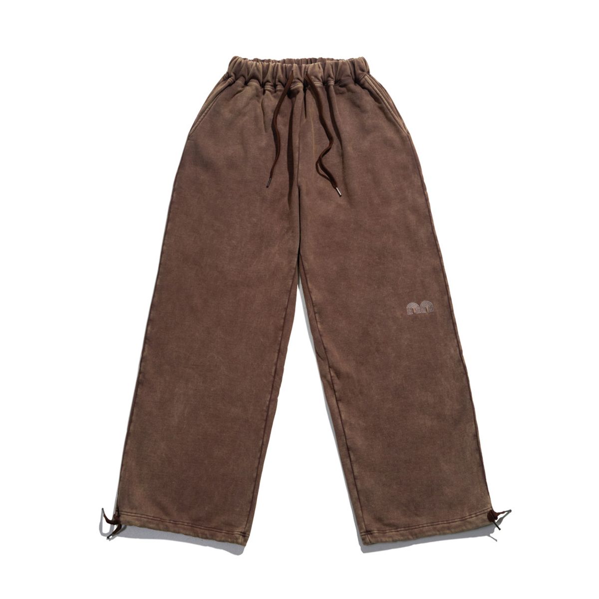 낫뉴(NOT NEW) Basic nn Sweatpants Washed Brown
