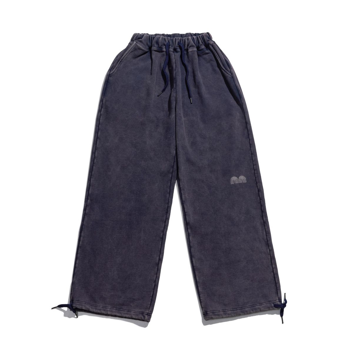 낫뉴(NOT NEW) Basic nn Sweatpants Washed Navy