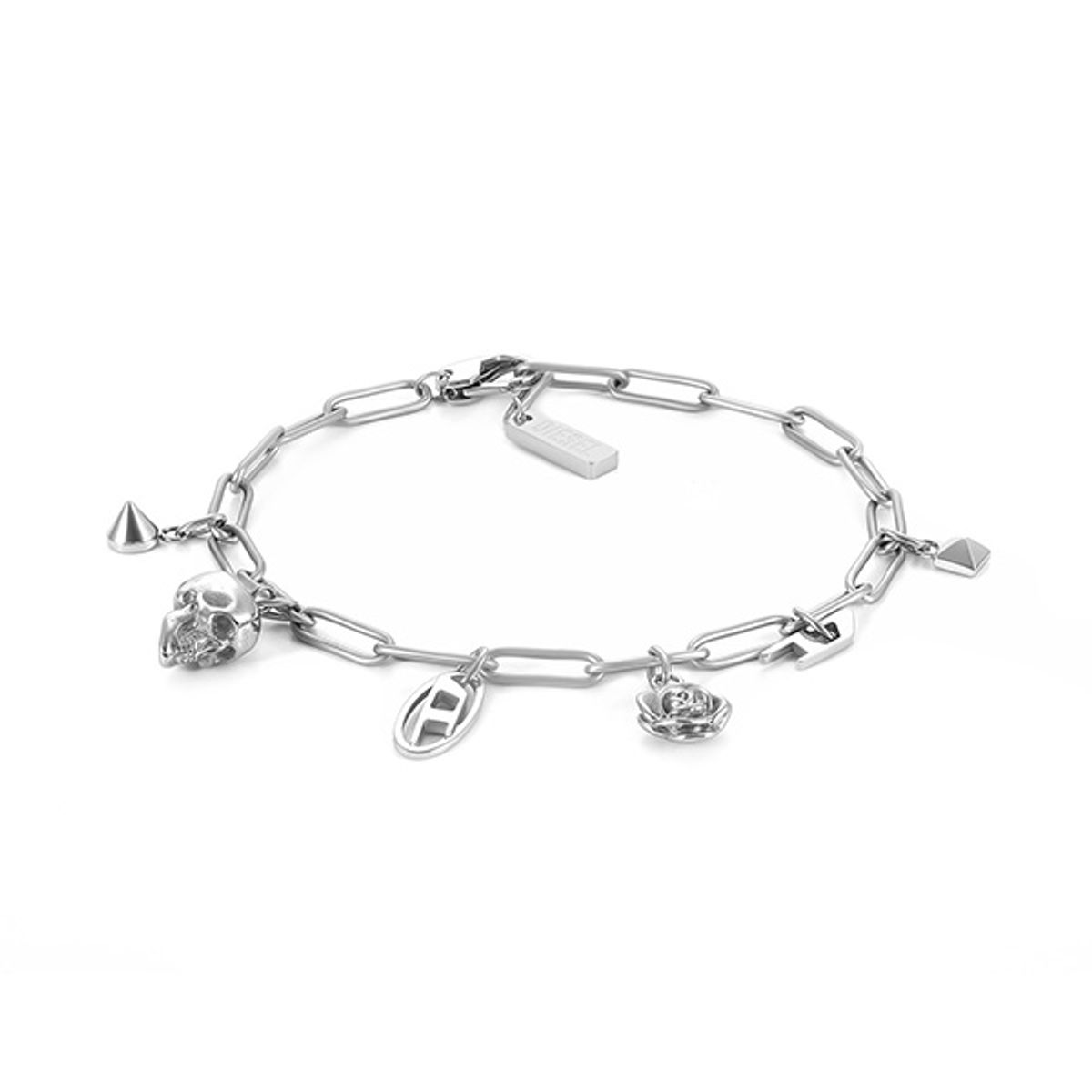 디젤 악세사리(DIESEL ACCESSORY) DX1604040 참 체인 팔찌