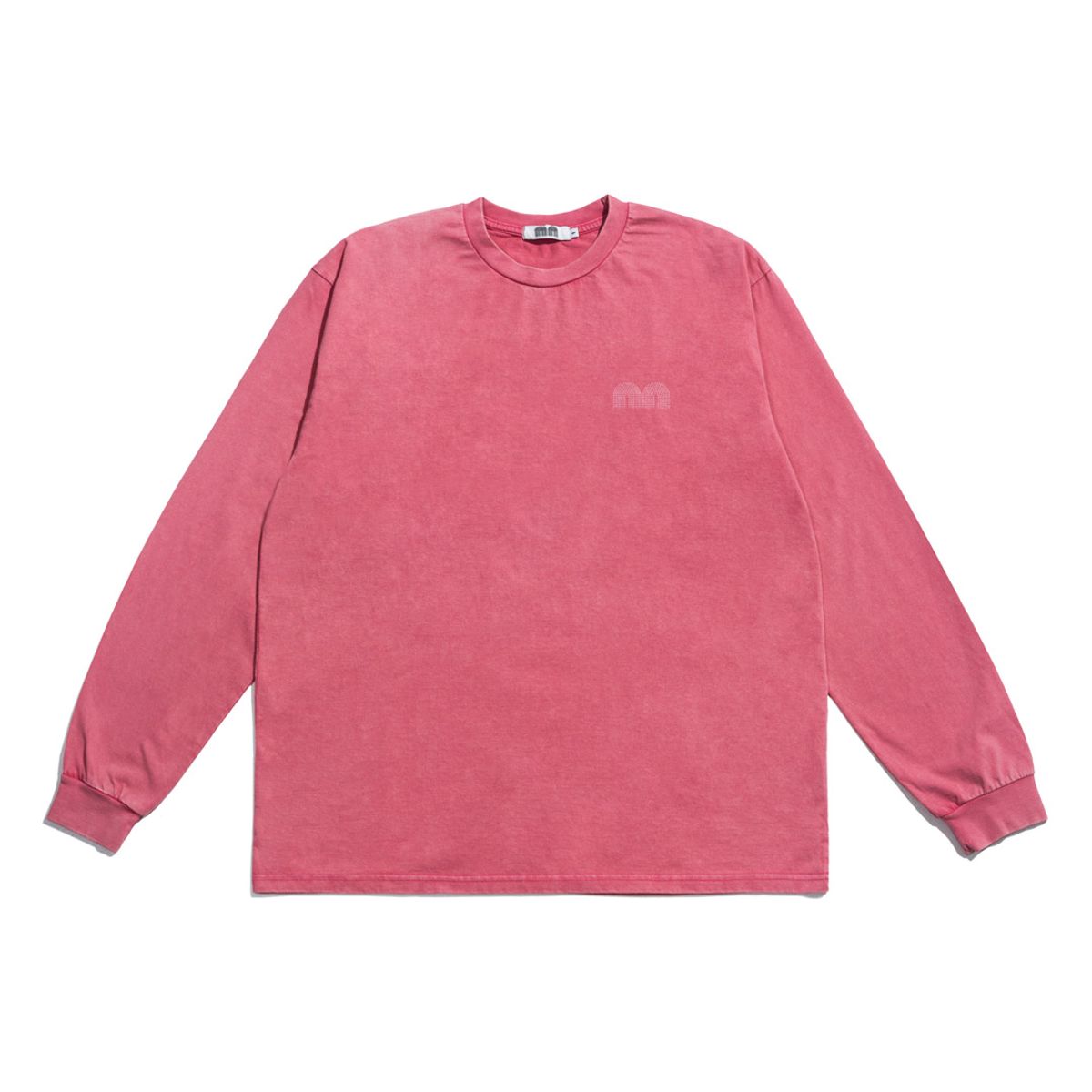낫뉴(NOT NEW) Basic nn LS T-Shirt Washed Pink