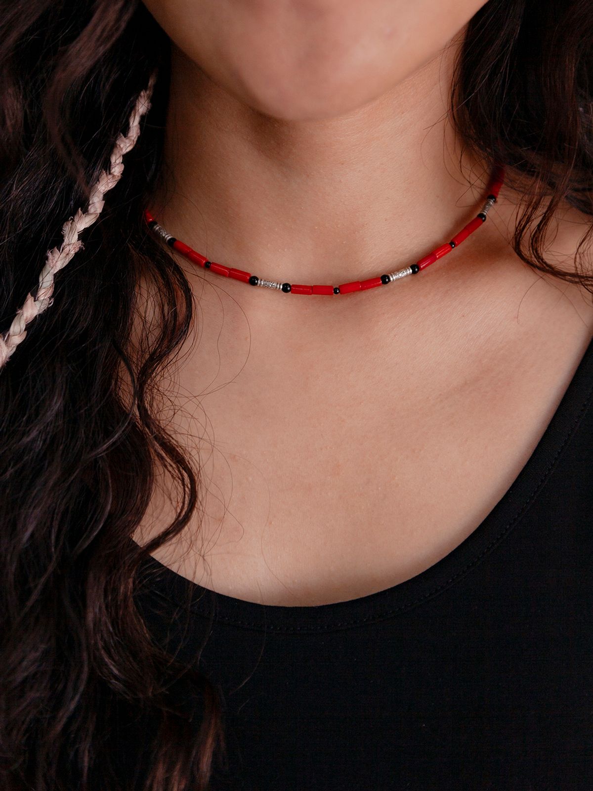 탁토(TACTO) 스칼렛 목걸이 SCARLET NECKLAE