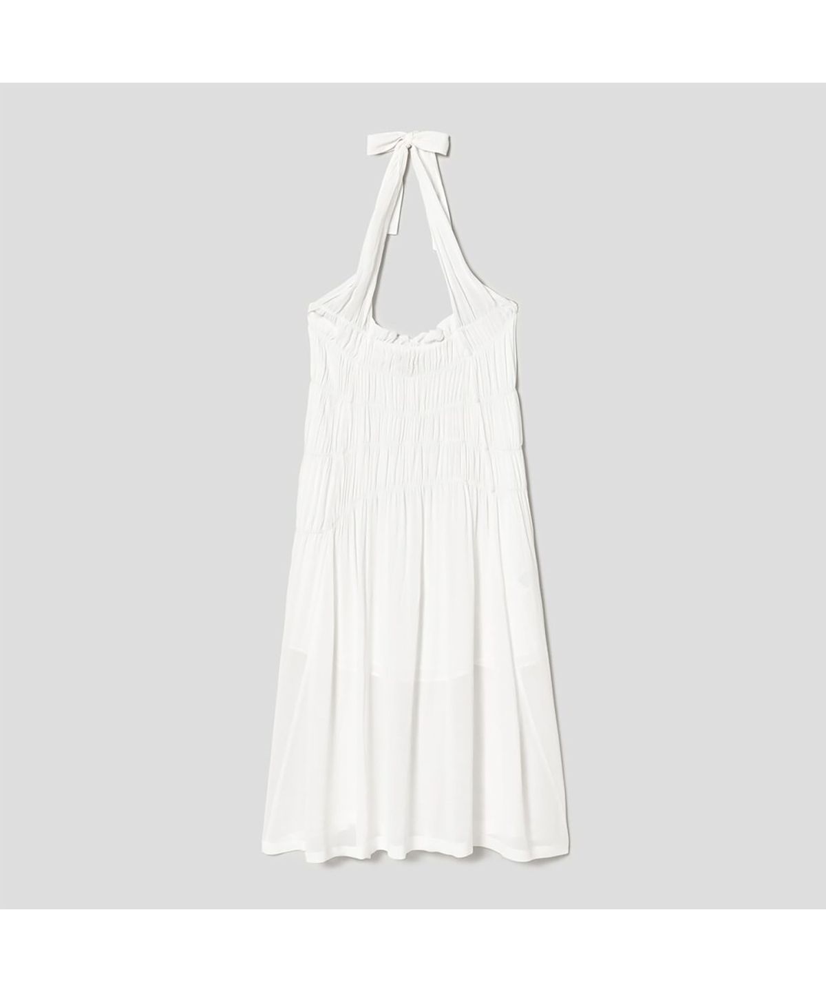 앙개(ANGGAE) Halter Neck Long Dress  Ivory