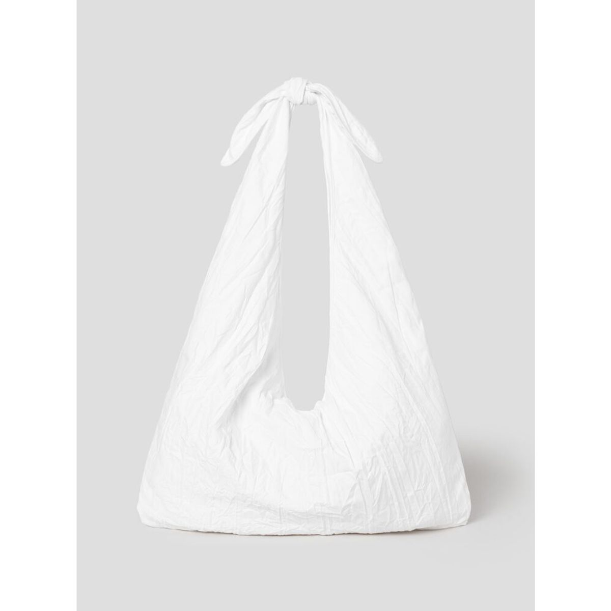 앙개(ANGGAE) Ribbon Knot Bag  White