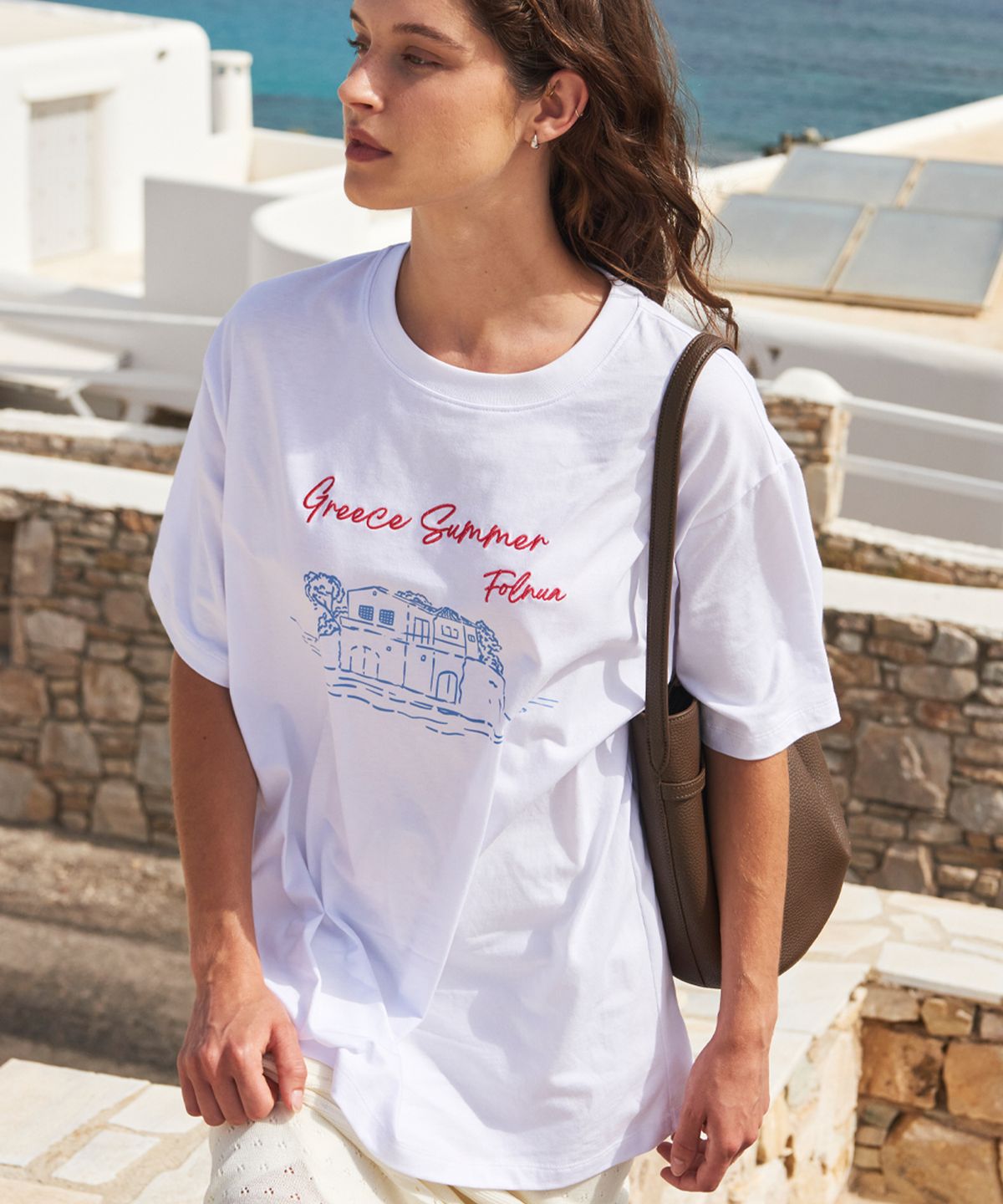 폴뉴아(FOLNUA) KARI OVERFIT T-SHIRT (WHITE)