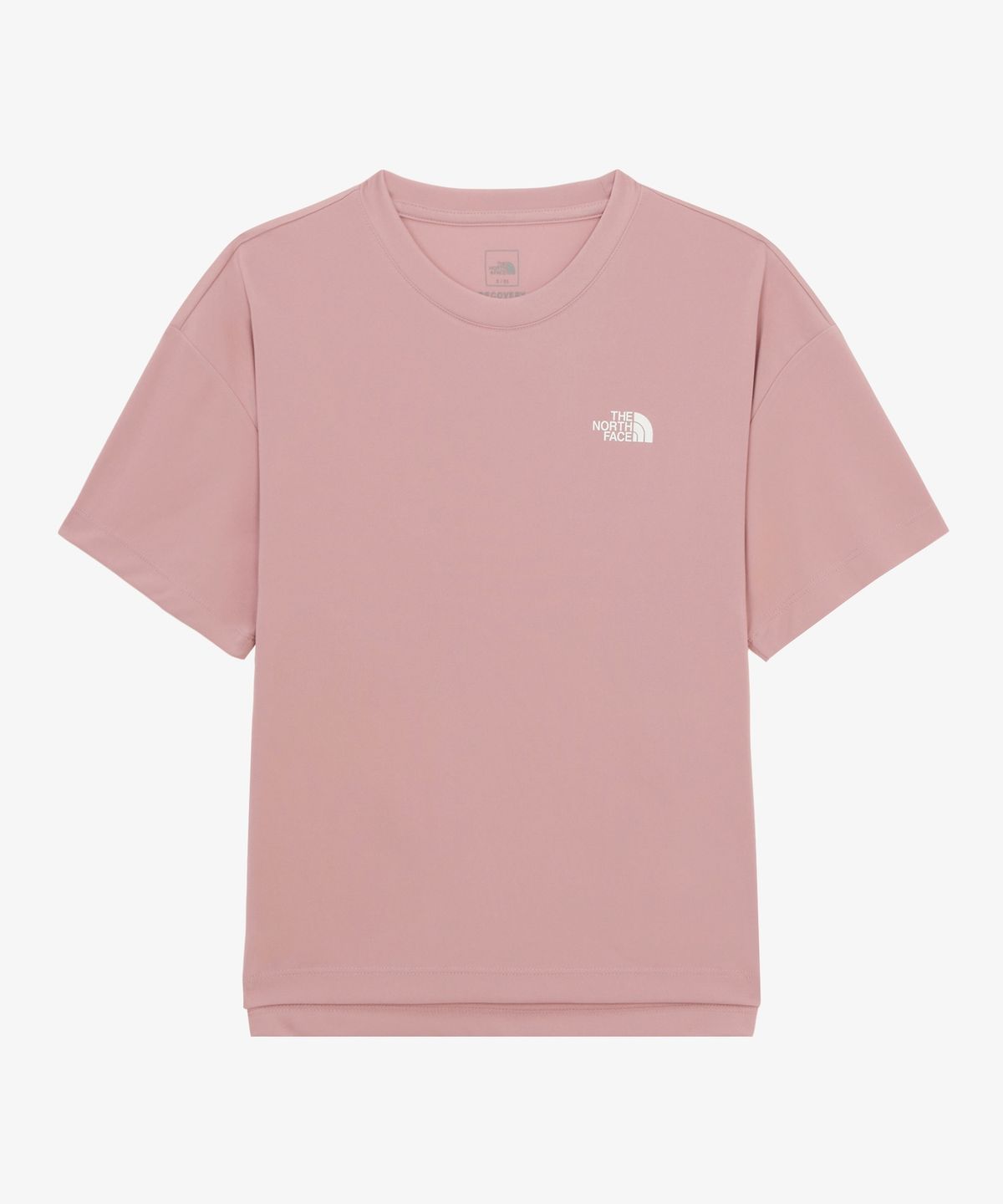 노스페이스(THE NORTH FACE) NT7UR81B 여성 리커버리 세미 크롭 GRAYISH_PINK